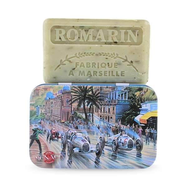 Ozdobne pudełko z mydłem marsylskim